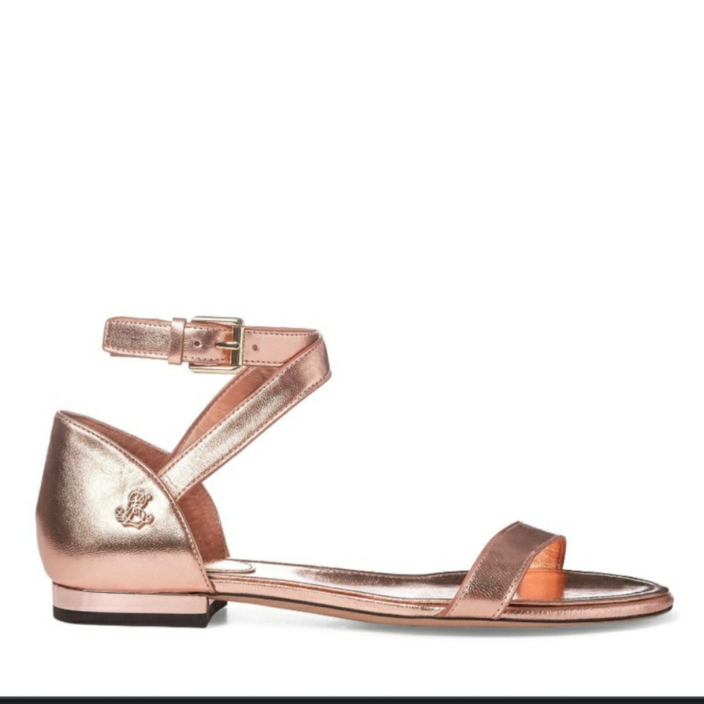 BRAND NEW! Lauren Rose Gold Sandal